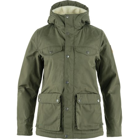 Fjällräven Women's Greenland Winter Jacket in Laurel Green, G-1000 /Supreme Microloft | Size: Large