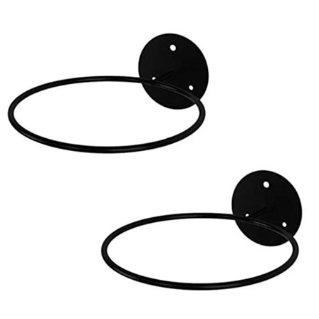 Vægmonteret basketballstativ smedejerns fodboldopbevaringsstativ ramme placering husholdningsboldstativ tager ikke plads