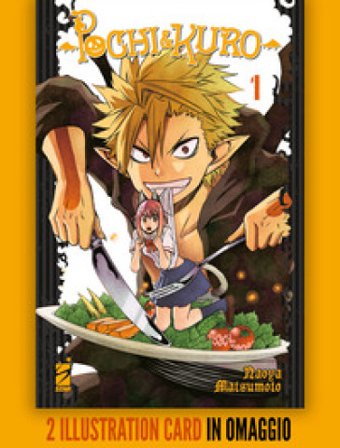 Pochi & Kuro. Con 2 illustration card. Vol. 1 Naoya Matsumoto