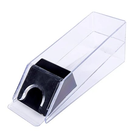 6 Deck Clear Blackjack-jakokenkä (29,2 cm * 10 cm * 10,5 cm)