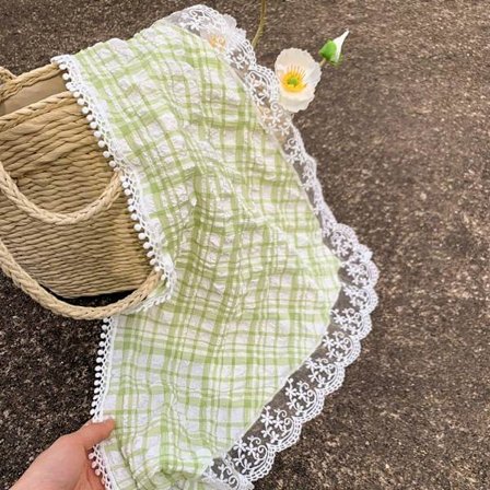 Blonde Hårskjerf Hodeskjerf GRØNN