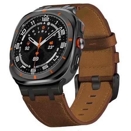 Crazy Horse Lærreim for Samsung Galaxy Watch Ultra 47mm (LGL)