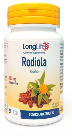 Longlife Rodiola 3% Rosavine 60 Tavolette 400mg