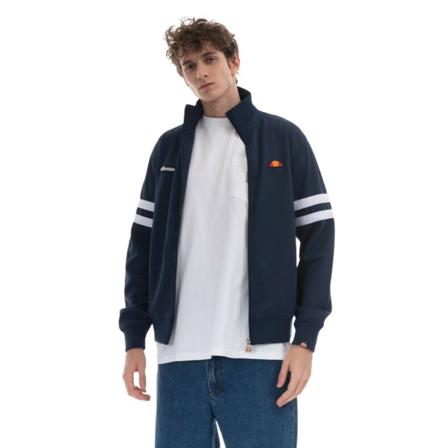 Ellesse, Bluza męska Ellesse Roma Track Top Shn 14703 Navy XXL Niebieski, Mężczyzna, Rozmiar: 2XL