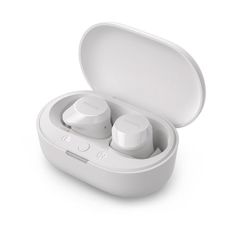 Philips True Wireless in-ear-hovedtelefoner TAT1209WT/97 – Hvid