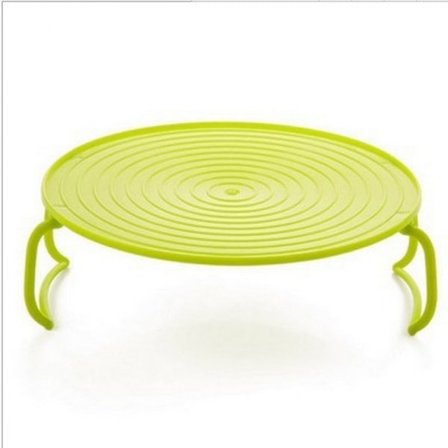 Mikrovågsugnsbricka Hållare Plast Varm Platta Hållare