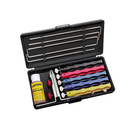 Knivslibere, fast vinkel slibesæt slibesten professionel knivsliber til køkkenknive, sakse, lommekniv og mejsel