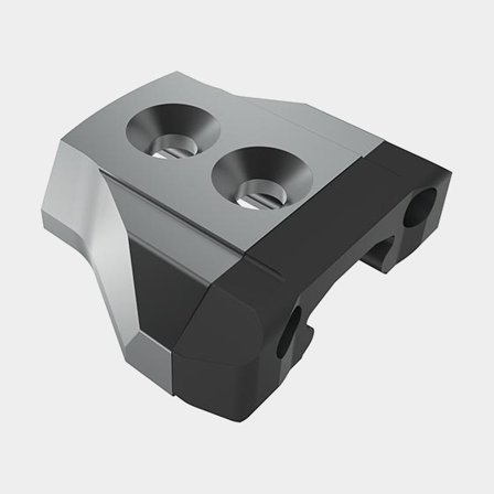 End stop Lewmar NTR, extra heavy-duty, size 2, black