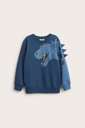 Kappahl | Bluza z nadrukiem | Ciemnoniebieski