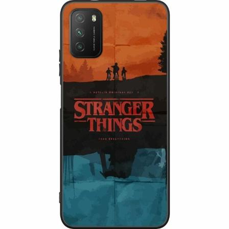 Xiaomi Poco M3 Svart Skal Stranger Things