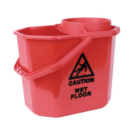 HYGIENTEKNIK Svabbhink Mini Röd 12l - Lyreco - Städ och hygien - Städredskap - Hinkar och tillbehör