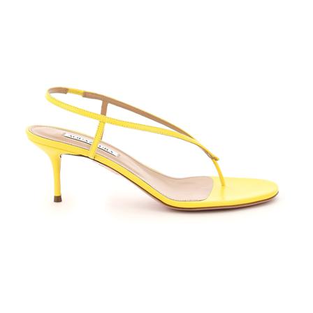 Aquazzura High Heel Sandalen , Geel , Dames , Maat: 39 EU