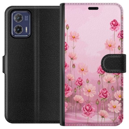 Yhteensopiva Lompakkokotelo Motorola Moto G73 Petal Reverie Soft Blush