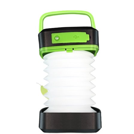 Camping Lampe Solcellelampe LED Lampe (Grøn (Solcellehavelampe))
