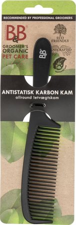 B&B Karbon Kam, Tøj & Bolig, Tilbehør Til Kæledyr, Hundebørster