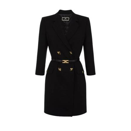 Elisabetta Franchi Short Kjole Sort, Dame