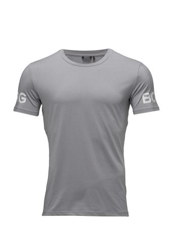 Borg T-Shirt T-shirt Grå Björn Borg