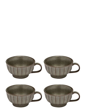 Serax Cappuccino Cup Green Inku By Sergio Herman Set/4 - Green - 25 CL