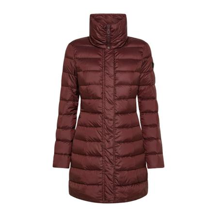 Peuterey, Down jacket with high collar Rood, Dames, Maat:S,polyester