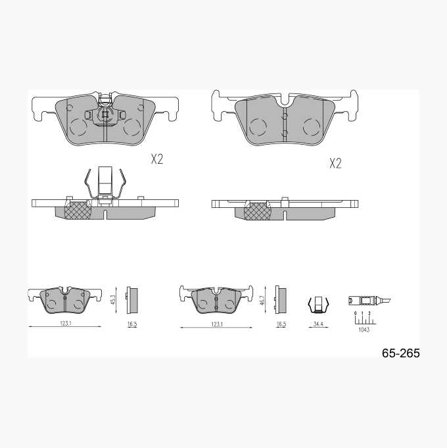 Biltema - Bremseklosser