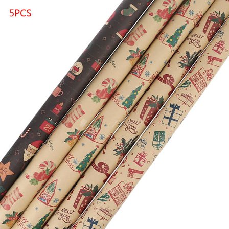 REA Ark Julpapper Presentpåse Förpackning Handgjord Inslagning Dekor