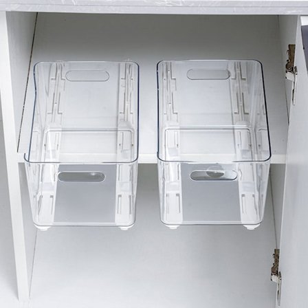 2 Stk Bakke Udtræk Skinne DIY Skuffe Organizers Slides til Cabine
