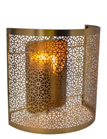 By Rydéns Hermine Wall Light - Gold - 13.0X22X21CM
