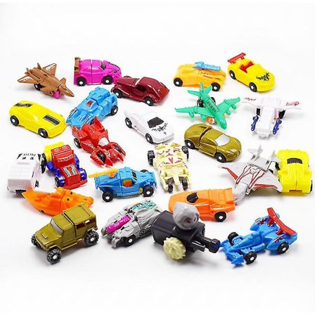 Deformerte Autobot Transparent Sammensatte Leke, Kvitrende Leke 20 Pakker
