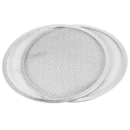 Pizza Skærm, Pizza Pande, Pizza Pande til Ovn, Pizza Bakke, 12 Tommer Sømløs-Kant Aluminium Non-Stick Pizza Skærm (2 STK)