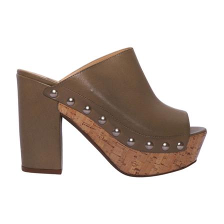 Janet & Janet, Shoes sandal Zielony, Kobieta, Rozmiar: 37 EU