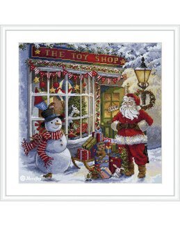 Broderipakke Bilde Toy Shop - Arti Balta