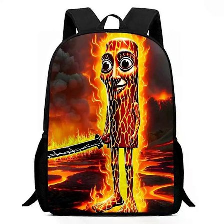 Skoltaske Tralalero Tralala Rygsæk Tungtung Sahur Brainrot Børn Skoletasker Børn Udendørs Sports Rygsæk Rejse Anime Rygsæk Gave_qcx