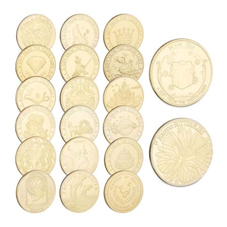 Tooth Fairy myntset om 20 st