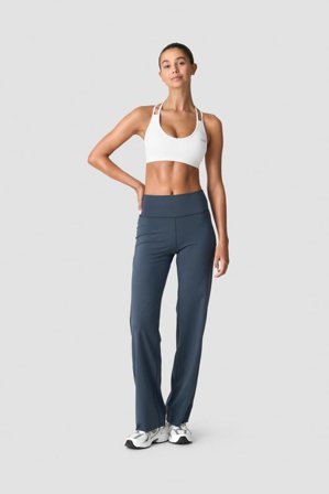 Nimble Straight Leg Pants Dark Dusty Blue