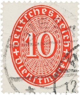 Tyske Rige 1929 - MICHEL D 123Y - Stemplet