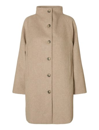 Selected | Slfvinni Wool Blend Coat Noos | 36