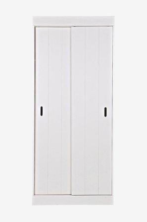WOOOD - Vaatekaappi Row - Valkoinen - Vaatekaapit - - Homeroom