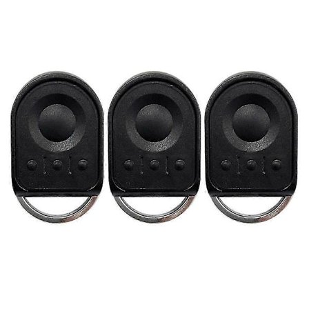 3 stk. Garasjeportfjernkontroll for Somfy Keygo Somfy Keytis 2 NS RTS Keytis 4 N 433Mhz Portåpner Som Vist SZRH