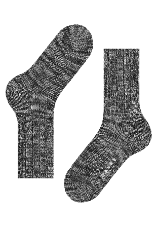 Falke Brooklyn Boot Socks Strumpor Herr Svart 39-42