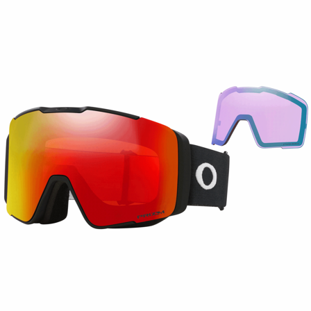 Oakley Line Miner Pro L Matte Black Prizm Torch & Prizm Iced