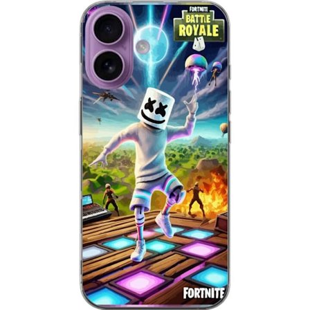 Apple iPhone 17 Genomskinligt Skal Fortnite