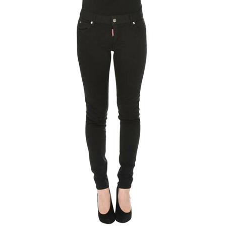 Dsquared2 Twiggy Jeans , Zwart , Dames , Maat: 2XS