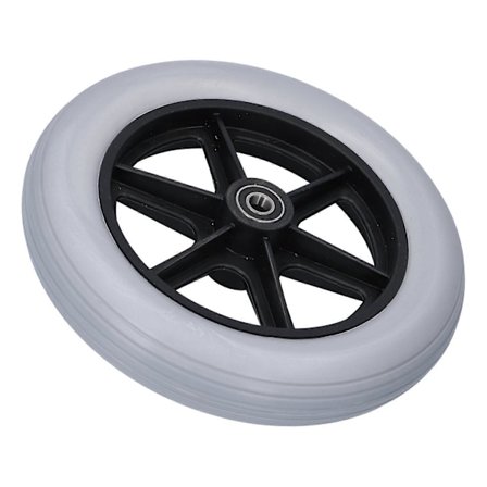 Kørestolsforhjul 10 tommer Walker Hjul Gaffeltruck Dæk Punkterfri Tilbehør 12mm 10x2 6001