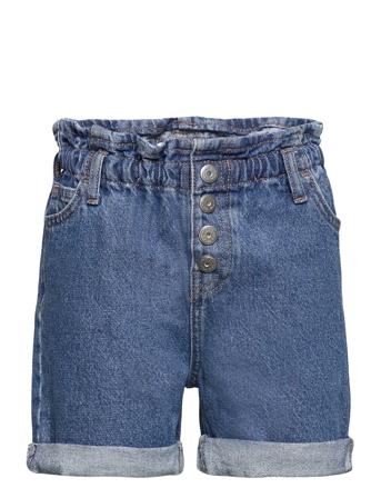 Kogcuba Paperbag Shorts Tai Cs Dresses & Skirts Skirts Denim Skirts Blå Kids Only*Betinget Tilbud