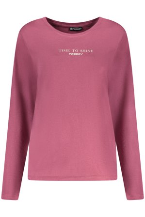 Freddy T-shirt Maniche Lunghe Donna Viola