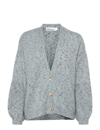 Aspenkb Cardigan Blue Karen By Simonsen