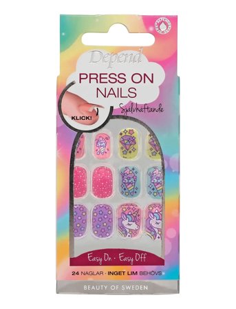 Depend Cosmetic Press On Nails Unicorn - Nude - ONE SIZE