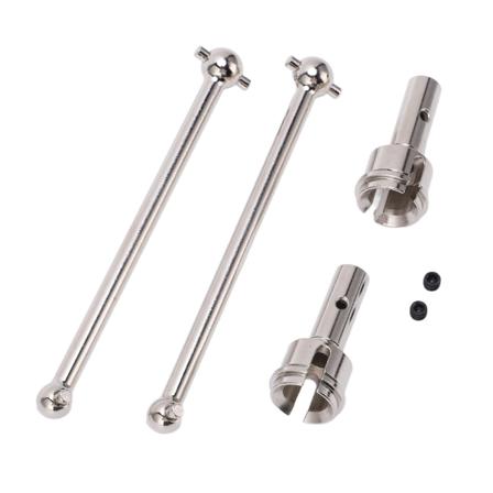 2 stk Bag CVD Drivaksel Rustfrit Stål Universal CVD Drivaksel til ARRMA1/8 Typhon 1/7 INFRACTION 6S RC Car