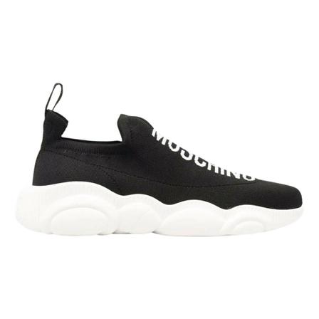 Moschino - Sneakers - Svart - Herr - Storlek: 45 Eu, Herr, Storlek: 45 EU