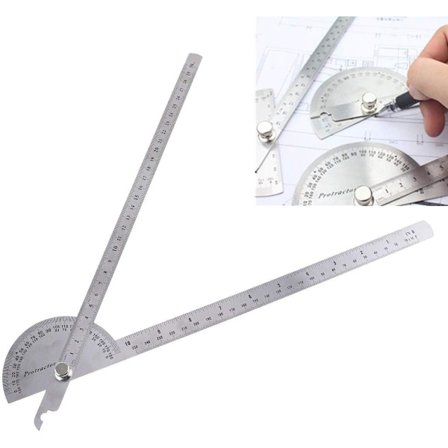 En rostfri 0-180 ° vinkelmätare, vinkeldetektor